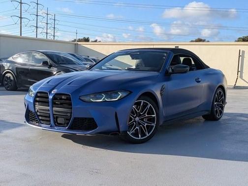 Frozen Portimao Blue Metallic 2023 BMW M4 Competition xDrive