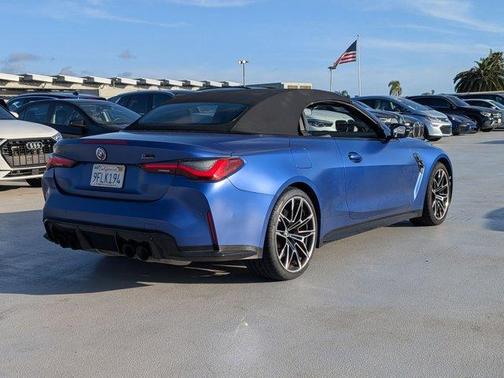 Frozen Portimao Blue Metallic 2023 BMW M4 Competition xDrive