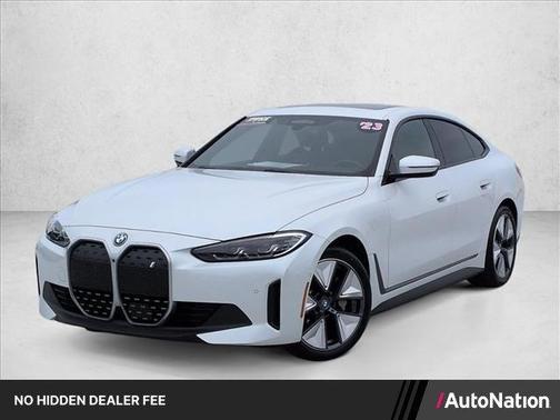 Mineral White Metallic 2023 BMW i4 Gran Coupe eDrive35