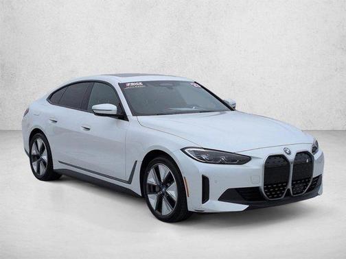 Mineral White Metallic 2023 BMW i4 Gran Coupe eDrive35