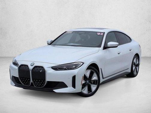 Mineral White Metallic 2023 BMW i4 Gran Coupe eDrive35