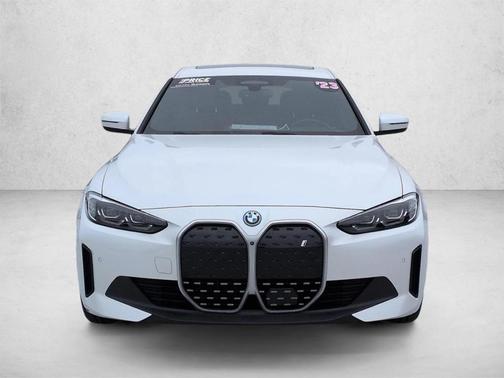 Mineral White Metallic 2023 BMW i4 Gran Coupe eDrive35
