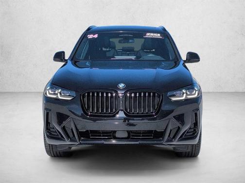 Black Sapphire Metallic 2024 BMW X3 xDrive30i