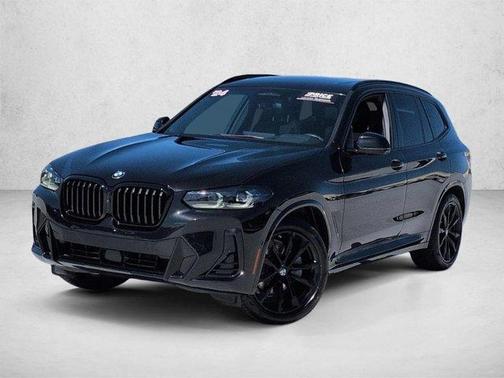 Black Sapphire Metallic 2024 BMW X3 xDrive30i