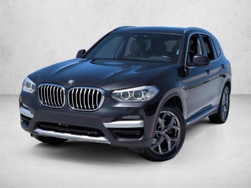 Dark Graphite Metallic 2021 BMW X3 sDrive30i