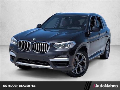 Dark Graphite Metallic 2021 BMW X3 sDrive30i