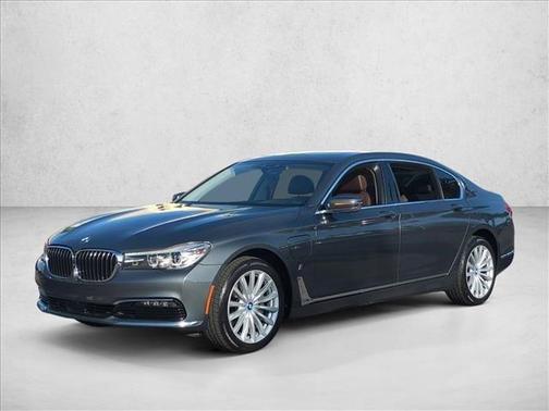 Magellan Gray Metallic 2017 BMW 740e xDrive iPerformance