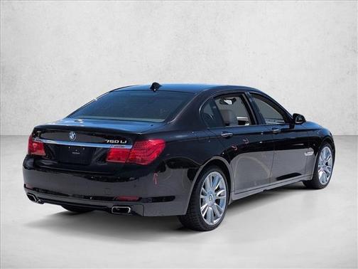 Black Sapphire Metallic 2011 BMW 750 Li xDrive