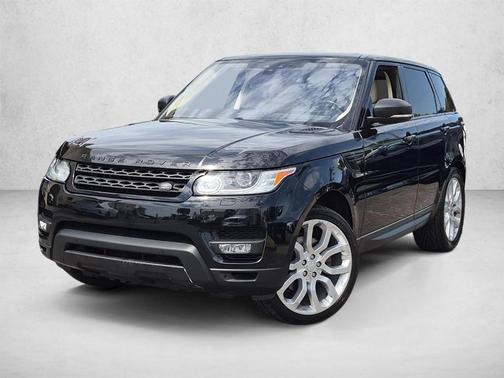 Santorini Black 2017 Land Rover Range Rover Sport 3.0L Supercharged HSE