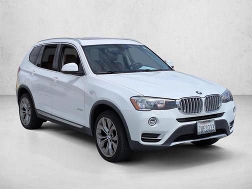 Alpine White 2017 BMW X3 xDrive28i