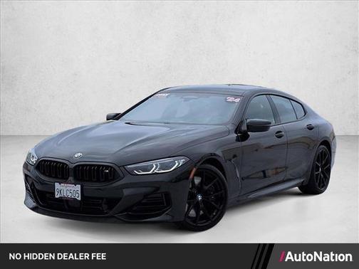 Black Sapphire Metallic 2024 BMW M850 Gran Coupe i xDrive