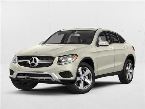 Polar White 2018 Mercedes-Benz GLC 300 4MATIC Coupe