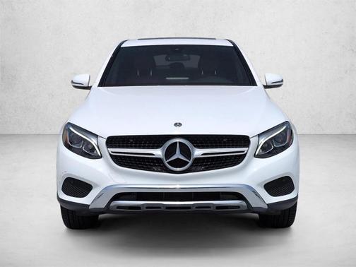Polar White 2018 Mercedes-Benz GLC 300 4MATIC Coupe
