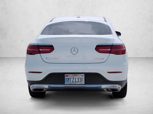 Polar White 2018 Mercedes-Benz GLC 300 4MATIC Coupe