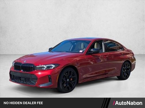 Red Metallic 2026 BMW 330 i NA