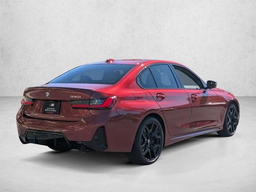 Red Metallic 2026 BMW 330 i NA