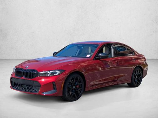 Red Metallic 2026 BMW 330 i NA