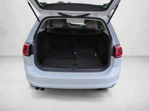Pure White 2015 Volkswagen Golf SportWagen TDI SE 4-Door