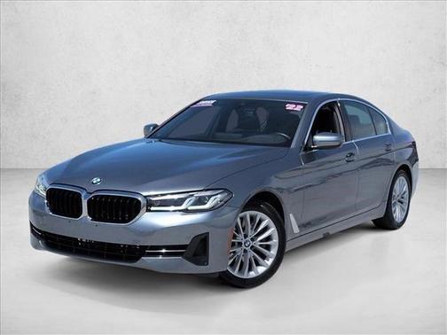 Bluestone Metallic 2022 BMW 530 i