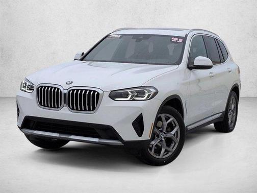 Alpine White 2023 BMW X3 xDrive30i