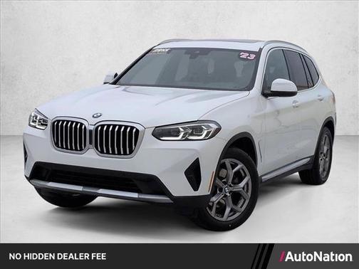 Alpine White 2023 BMW X3 xDrive30i