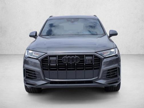 Samurai Gray Metallic 2021 Audi Q7 55 Premium Plus
