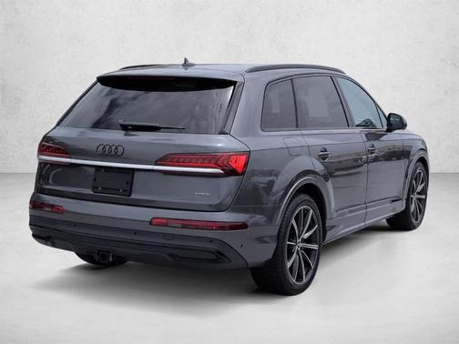 Samurai Gray Metallic 2021 Audi Q7 55 Premium Plus
