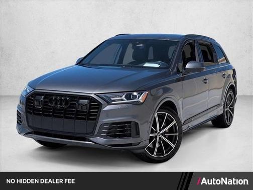 Samurai Gray Metallic 2021 Audi Q7 55 Premium Plus