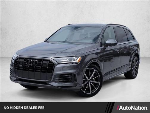 Samurai Gray Metallic 2021 Audi Q7 55 Premium Plus