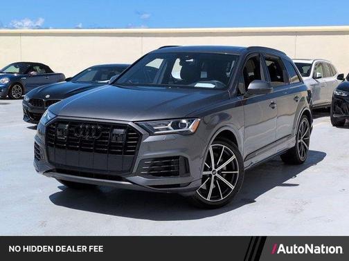 Samurai Gray Metallic 2021 Audi Q7 55 Premium Plus