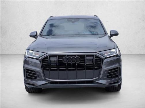 Samurai Gray Metallic 2021 Audi Q7 55 Premium Plus