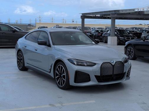 Gray Metallic 2026 BMW i4 Gran Coupe xDrive40
