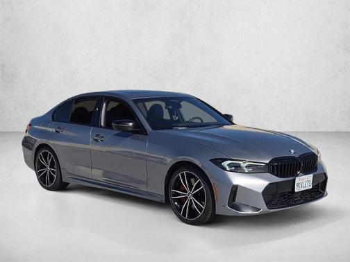 Gray Metallic 2024 BMW 330 i