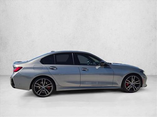 Gray Metallic 2024 BMW 330 i