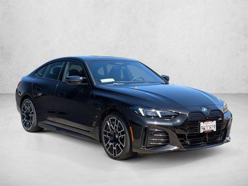 Black Sapphire Metallic 2025 BMW i4 Gran Coupe M50