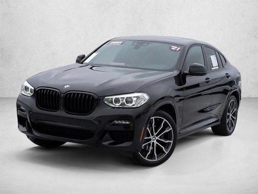 Black Sapphire Metallic 2021 BMW X4 xDrive30i