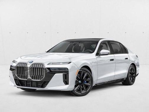 Mineral White Metallic 2026 BMW 750e xDrive