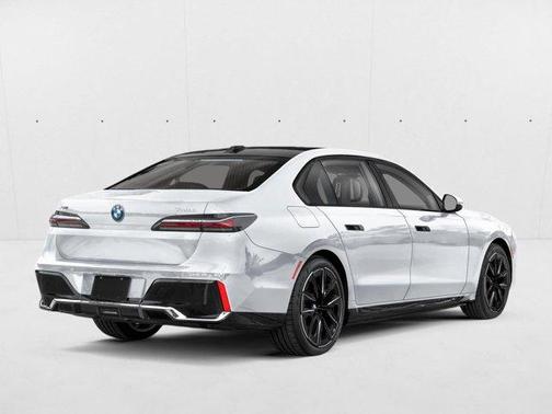 Mineral White Metallic 2026 BMW 750e xDrive