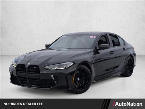Black Sapphire Metallic 2024 BMW M3 Base