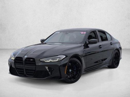 Black Sapphire Metallic 2024 BMW M3 Base