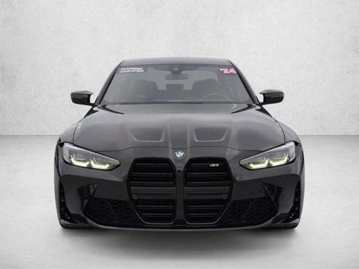 Black Sapphire Metallic 2024 BMW M3 Base