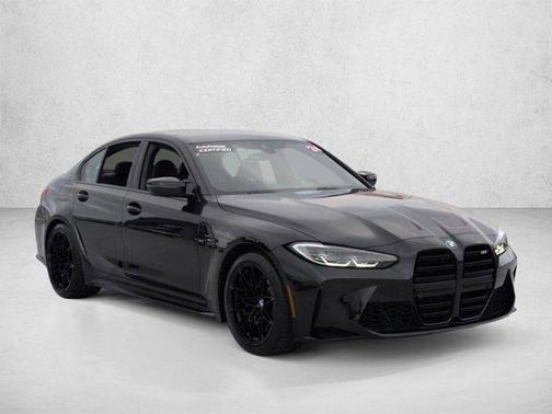 Black Sapphire Metallic 2024 BMW M3 Base