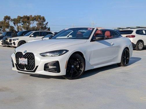 Mineral White Metallic 2022 BMW 430 i