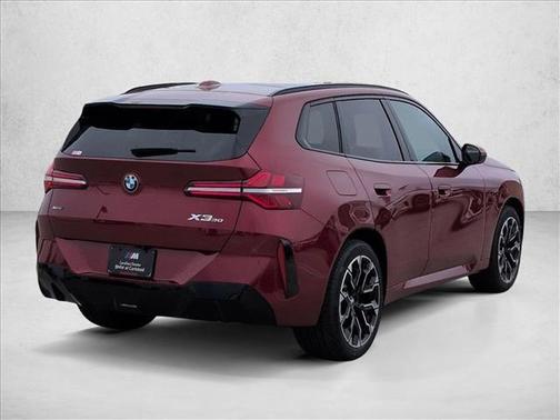 Red Metallic 2026 BMW X3 30 xDrive