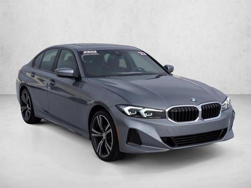 Gray Metallic 2023 BMW 330 i