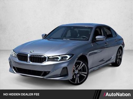 Gray Metallic 2023 BMW 330 i