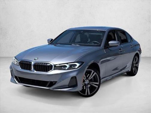 Gray Metallic 2023 BMW 330 i