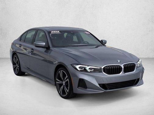 Gray Metallic 2023 BMW 330 i