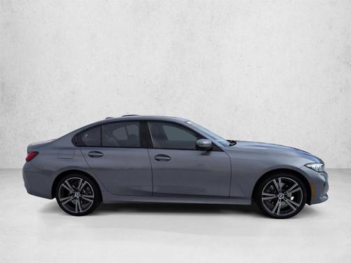 Gray Metallic 2023 BMW 330 i