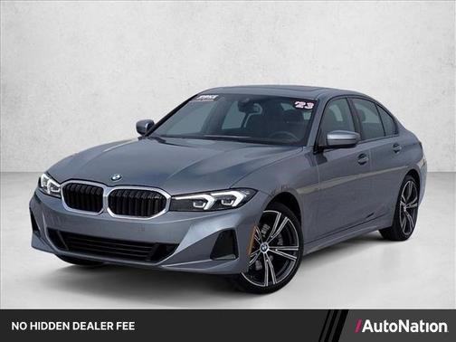 Gray Metallic 2023 BMW 330 i